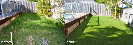 DIY Installation - before and after